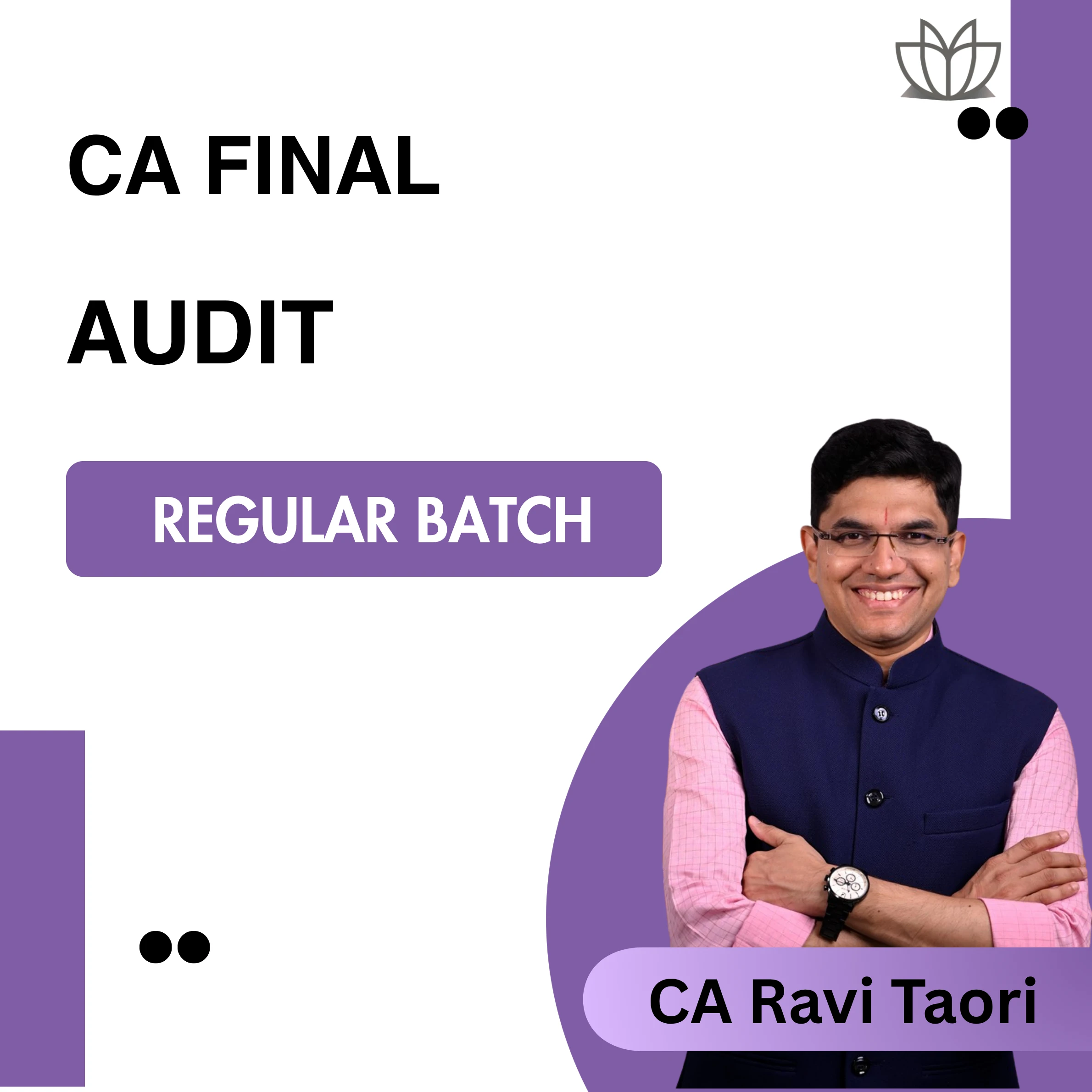 New CA Final | Audit | Regular Batch | CA Ravi Taori | May/Sep 2026